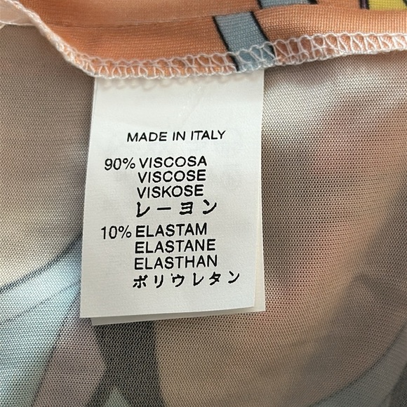 NWOT Women’s Averardo Bessi Italian Retro Floral Sheath Dress Size 10 - Picture 9 of 9